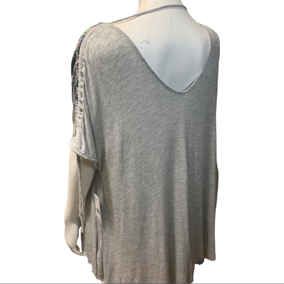 FREE PEOPLE BOHO ABSTRACT SHIRT - Picture 6 of 12